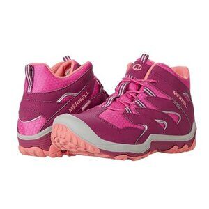 MERRELL Kids's Chameleon 7 Mid Alternative Closure Waterproof Hiking Boot SIZE 4